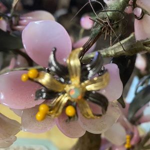 Vintage 925 Ethiopian opal ring